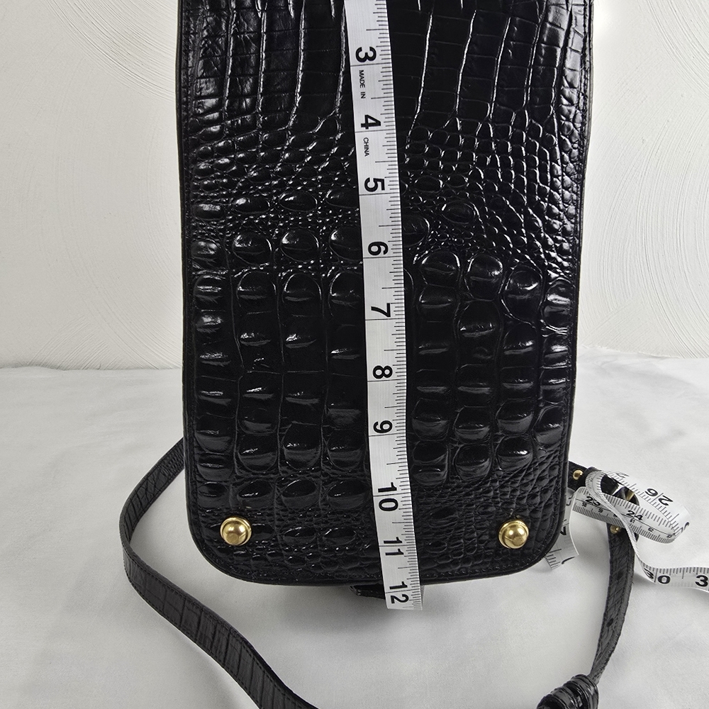 Brahmin Black Satchel Bag - Picture 14 of 15